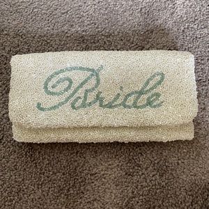 Bride Beaded Clutch